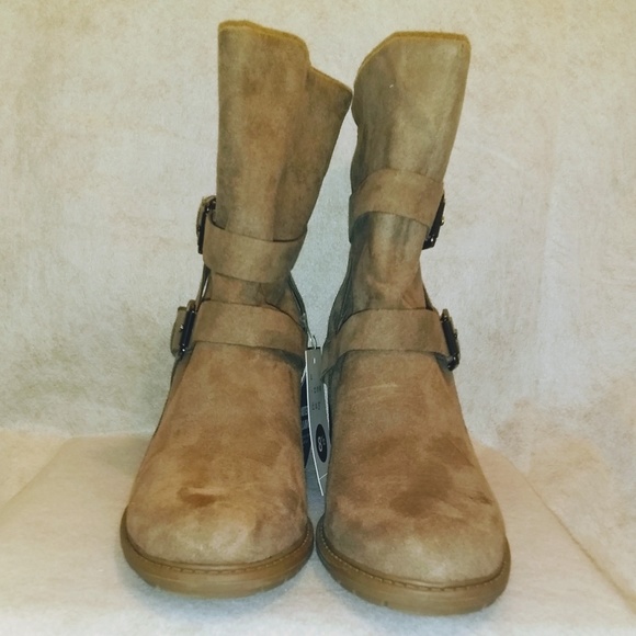 Women's Blinda Heeled Fashion Boots -   Taupe - Picture 7 of 8